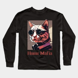 Mafia cat Long Sleeve T-Shirt